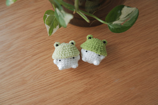 froggy shroom keyring