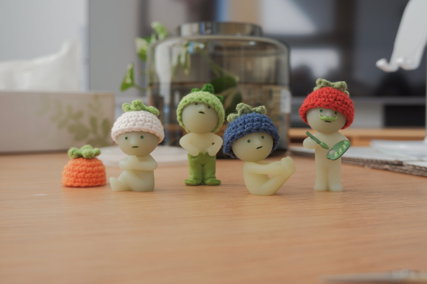 smiski fruit hats - series one