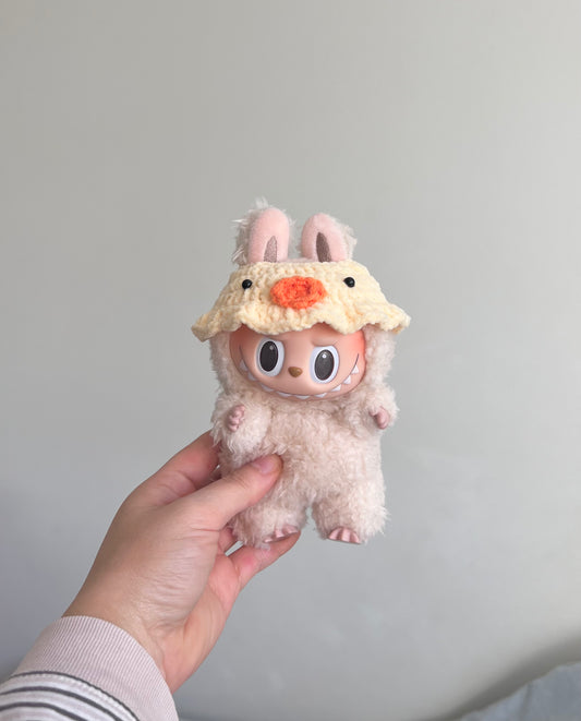 labubu chicken hat