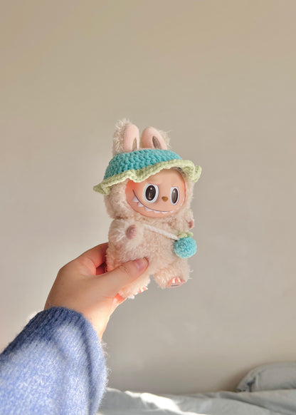 labubu blueberry hat & bag